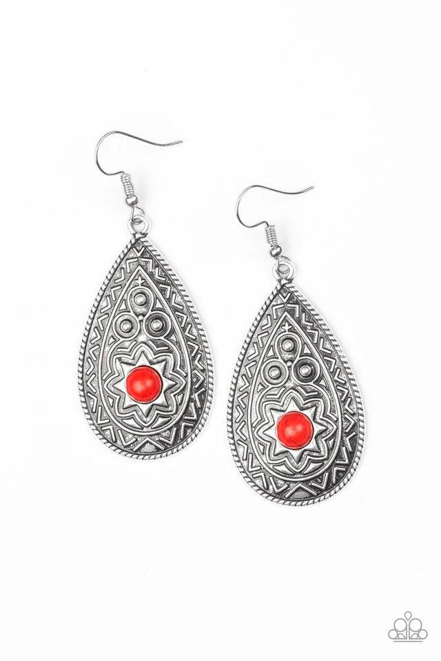 Summer Sol - Red earring