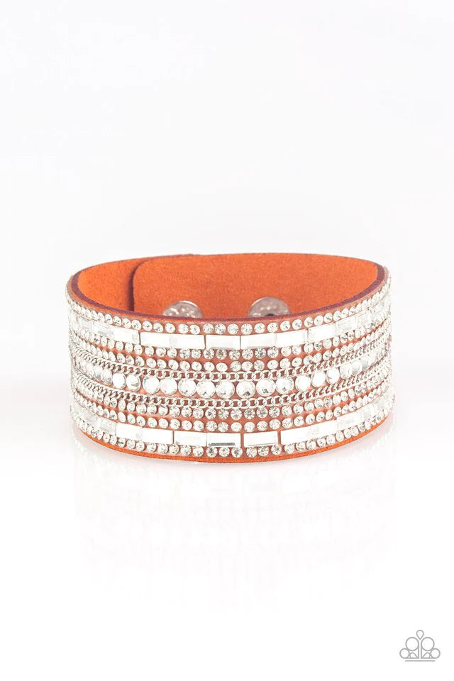 Rebel Radiance - Orange bracelet