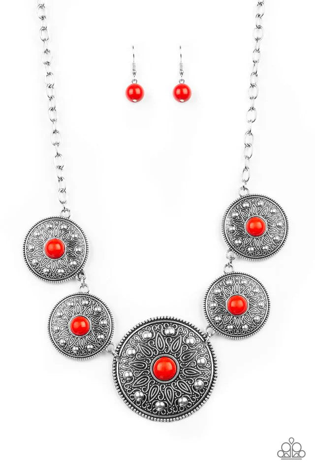~ Hey, SOL Sister - Red necklace