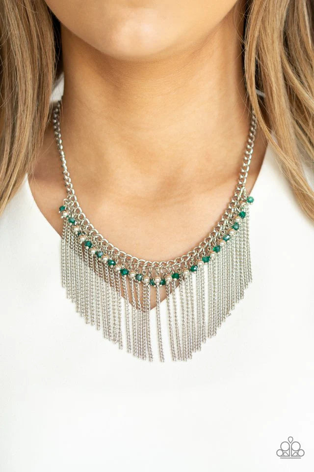 ~ Divinely Diva - Green necklace