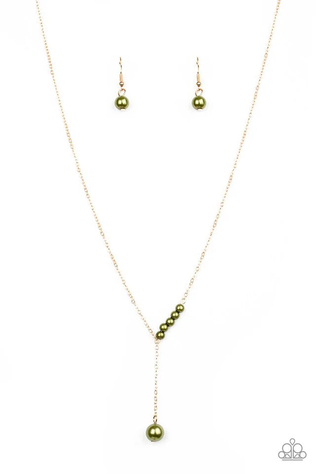 ~ Timeless Taste - Green necklace