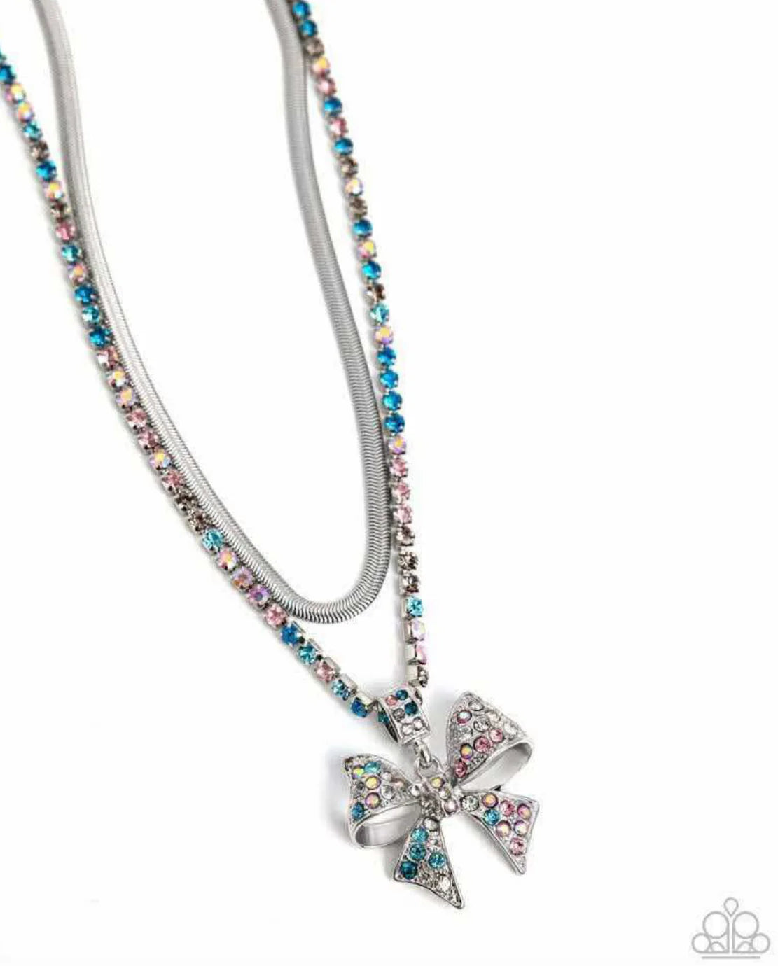 Cheerful Coquette” Multi Necklace