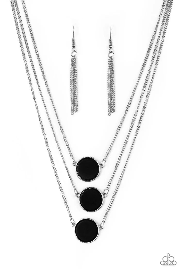 Black Stone Necklace