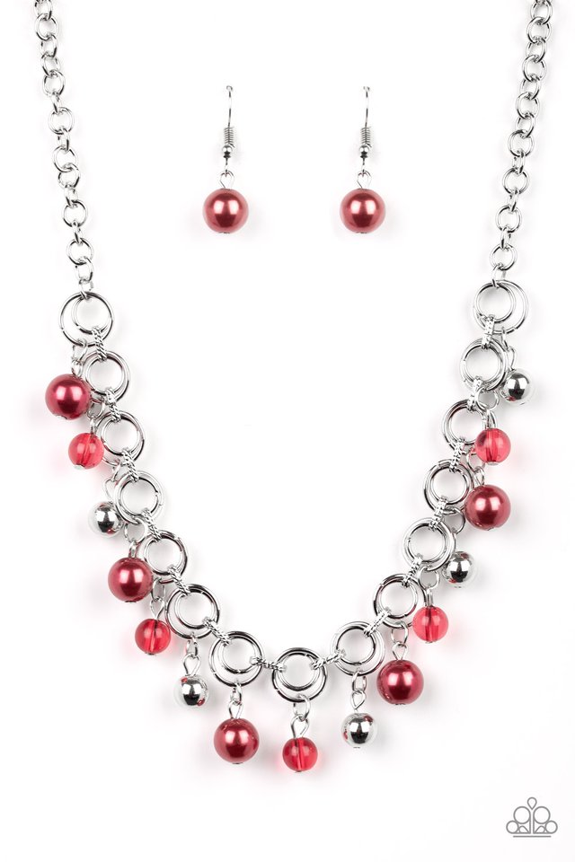 Necklace ~ Fiercely Fancy - Red