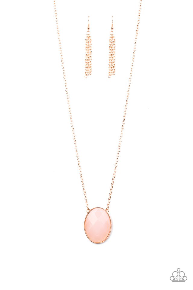 Necklace ~ Intensely Illuminated - Copper