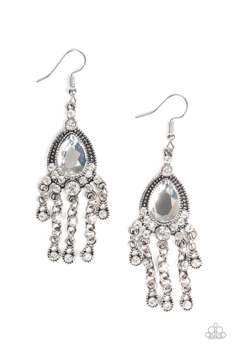 Earring ~ Bling Bliss - White