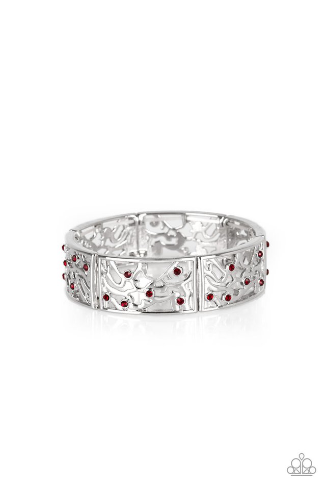 ~ Yours and VINE - Red bracelet