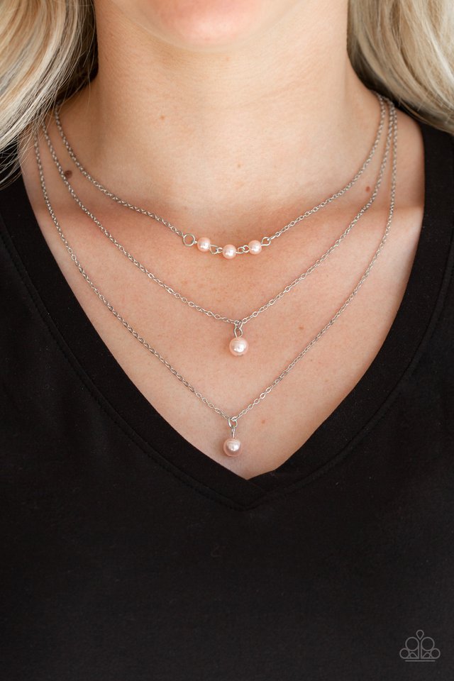 Necklace ~ High Heels and Hustle - Pink