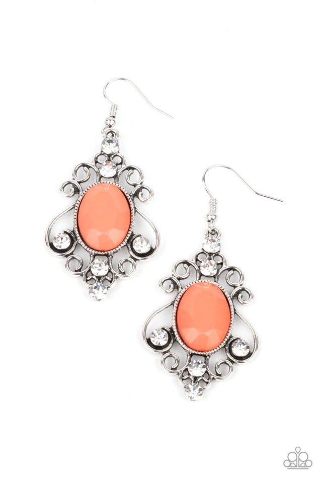 Earring ~ Tour de Fairytale - Orange