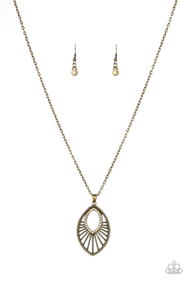 Necklace ~ Court Couture - Brass