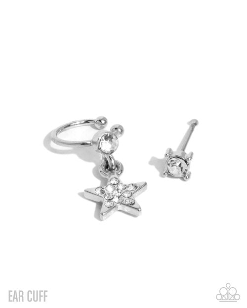 Earring ~ Cosmic Cool - White