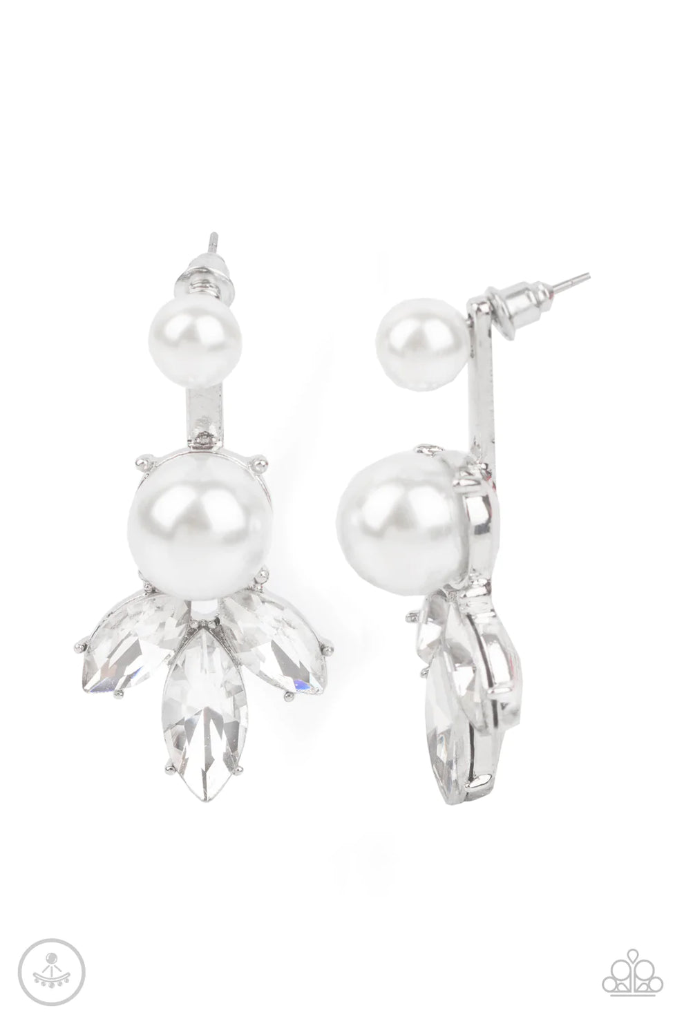 Earring ~ Extra Elite - White