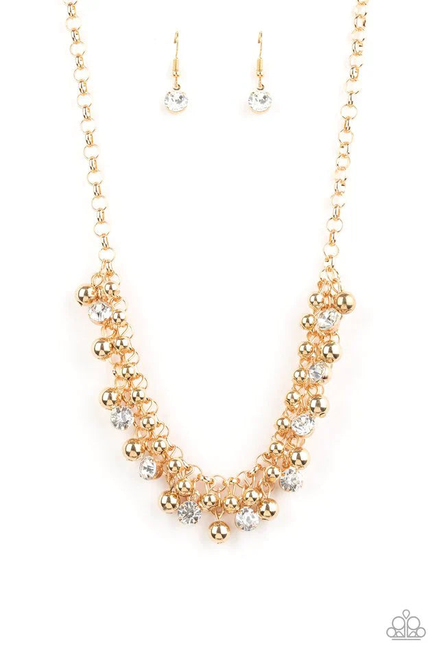 ~ Wall Street Winner - Gold necklace