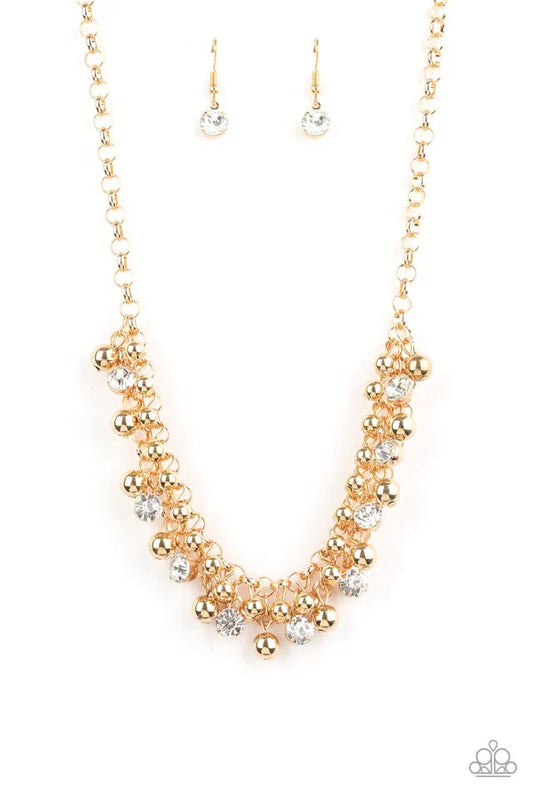 ~ Wall Street Winner - Gold necklace