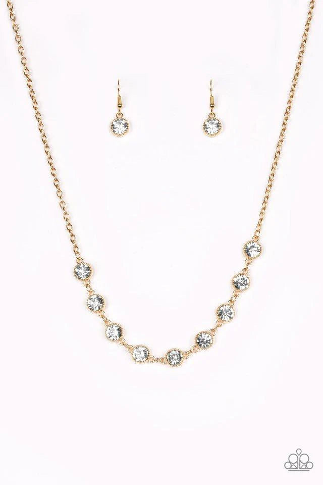 ~ Starlit Socials - Gold necklace