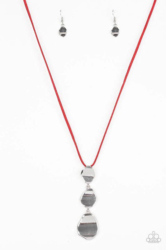 ~ Embrace The Journey - Red Necklace