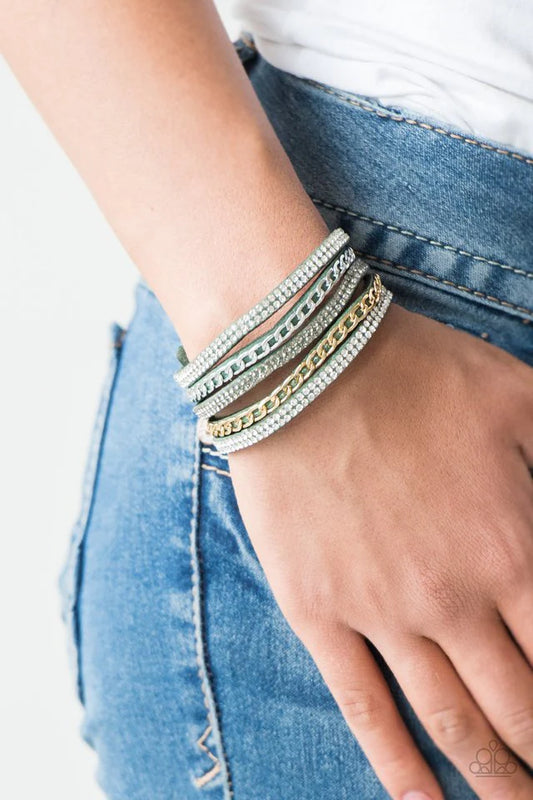 Fashion Fiend - Green bracelet