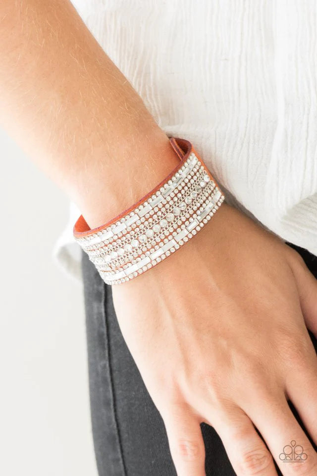 Rebel Radiance - Orange bracelet