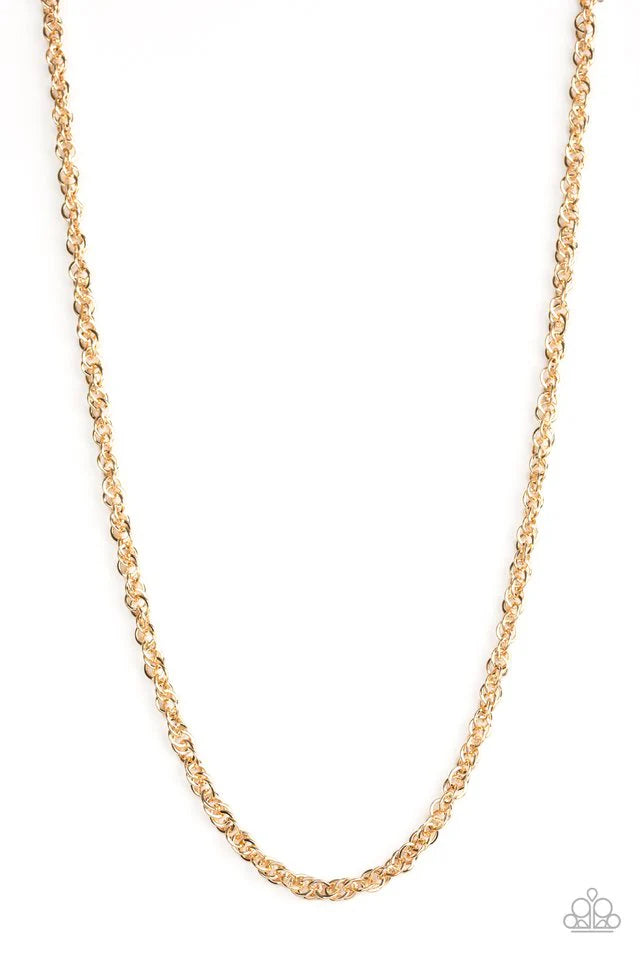 Lightweight Division - Gold Men Necklace