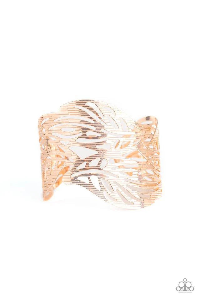 Leafy Lei - Rose Gold Bracelet