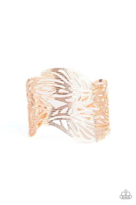 Leafy Lei - Rose Gold Bracelet