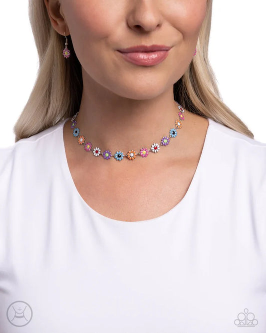 Floral Falsetto - Multi chocker