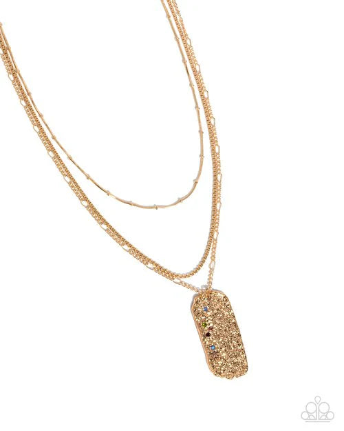 ~ Spellbound Story Gold necklace