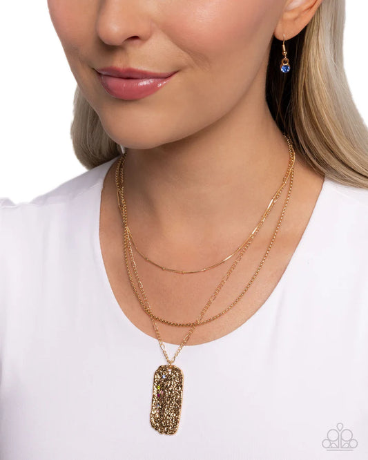 ~ Spellbound Story Gold necklace