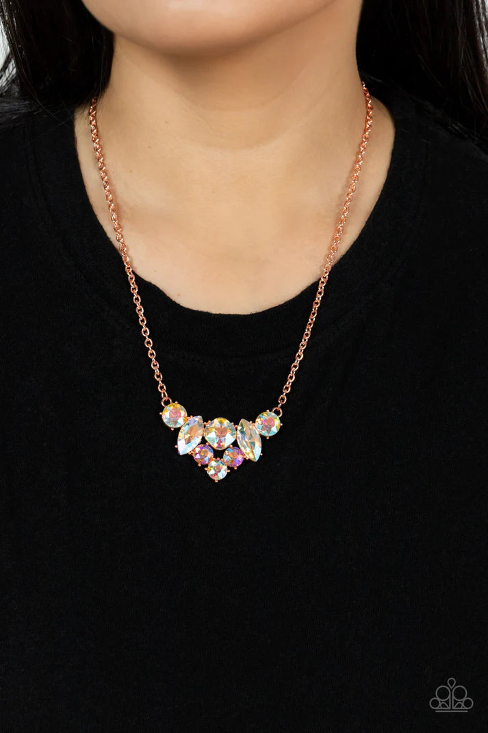 ~ Lavishly Loaded - Copper necklace