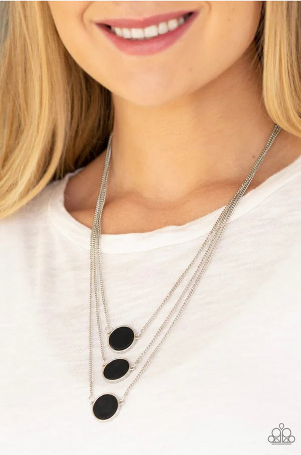 Black Stone Necklace