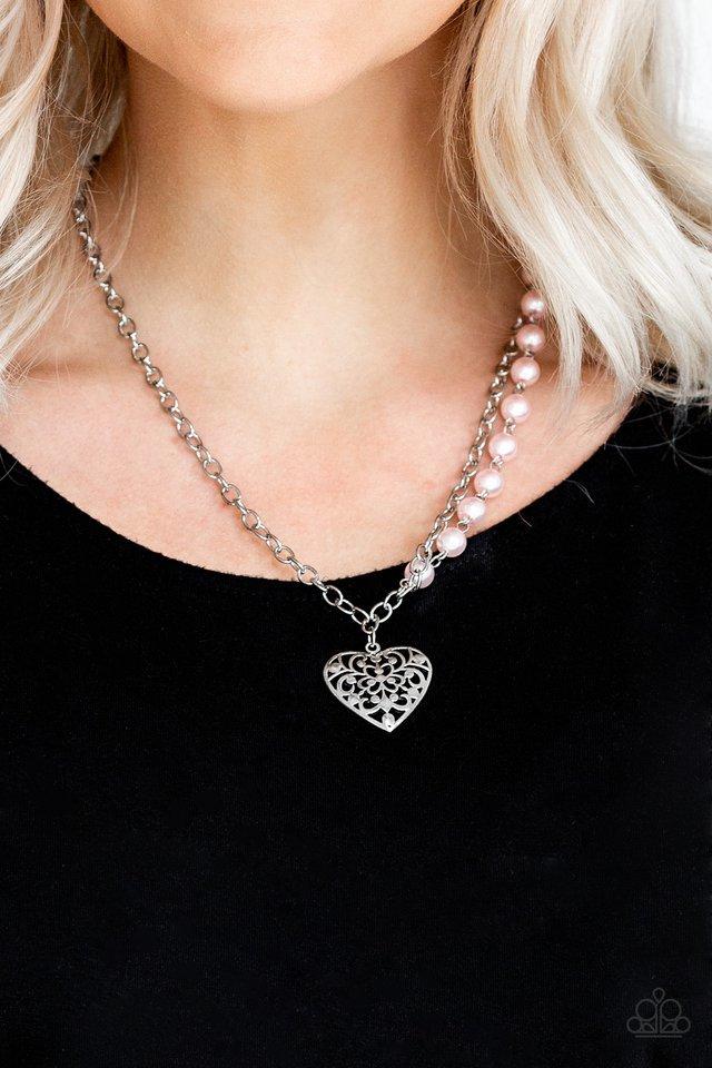~ Forever In My Heart - Pink necklace