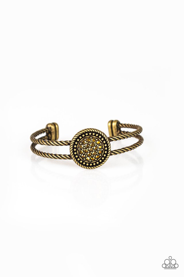 Bracelet ~ Definitely Dazzling - Brass