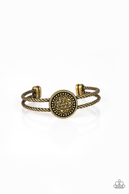 Bracelet ~ Definitely Dazzling - Brass
