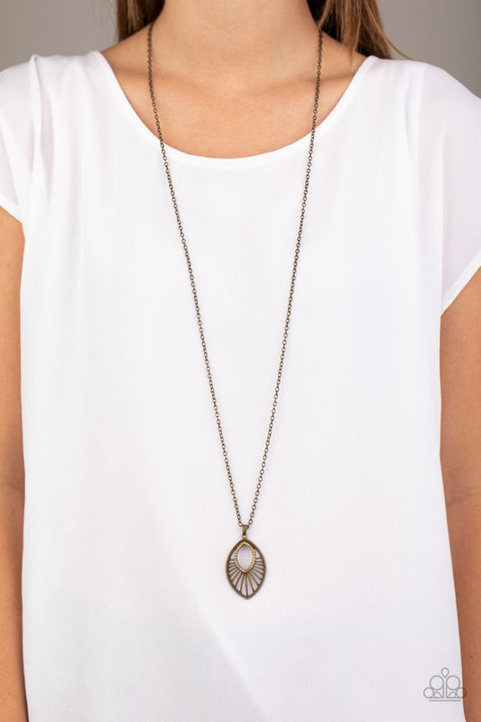 Necklace ~ Court Couture - Brass