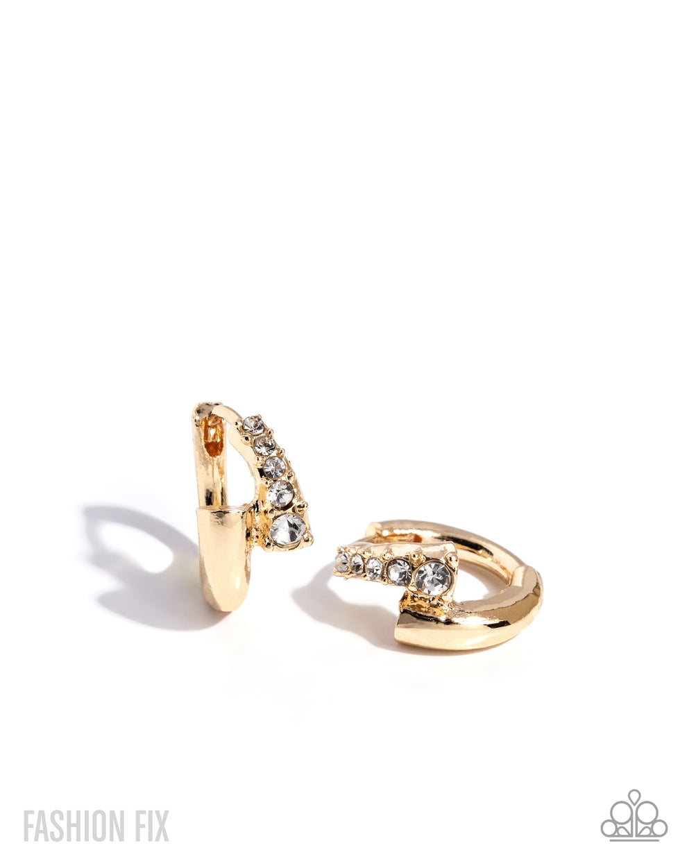 Paparazzi Earring ~ Personalized Pizzazz - Gold