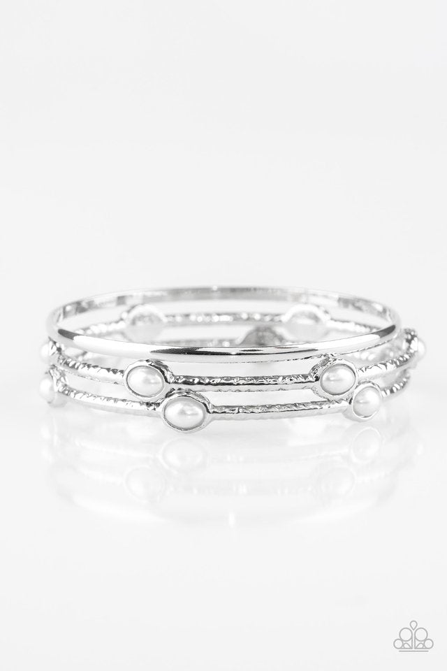 Bracelet ~ Bangle Belle - White