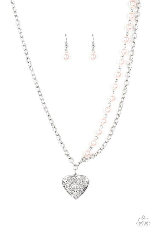 ~ Forever In My Heart - Pink necklace