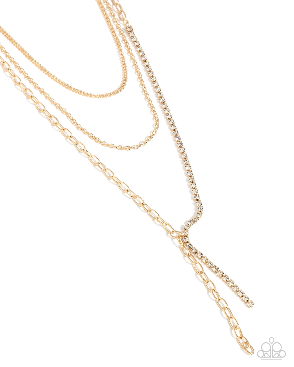 Ornate Obsession - gold -  necklace