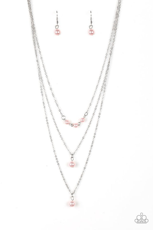 Necklace ~ High Heels and Hustle - Pink