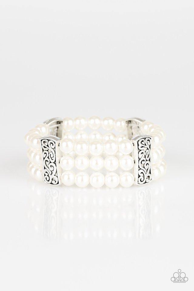 Bracelet ~ Ritzy Ritz - White