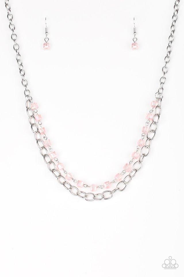 Necklace ~ Block Party Princess - Pink