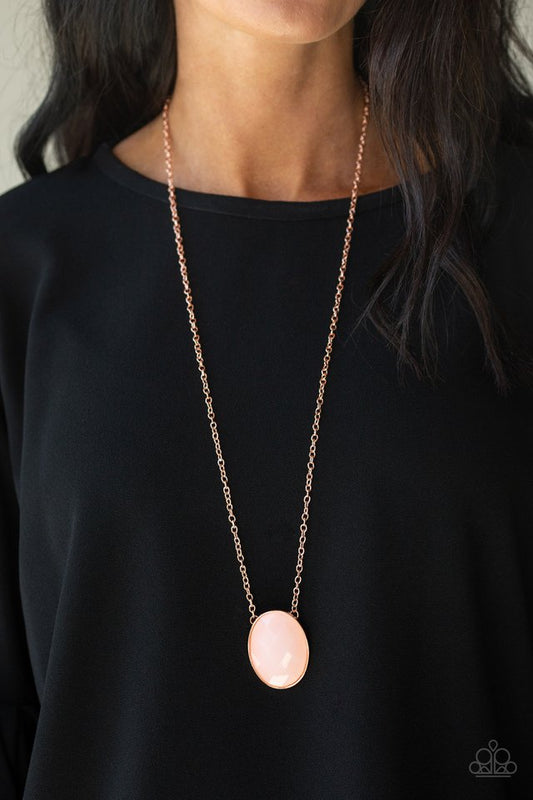 Necklace ~ Intensely Illuminated - Copper