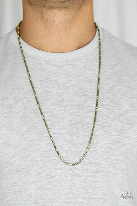 Necklace ~ Covert Operation - Brass